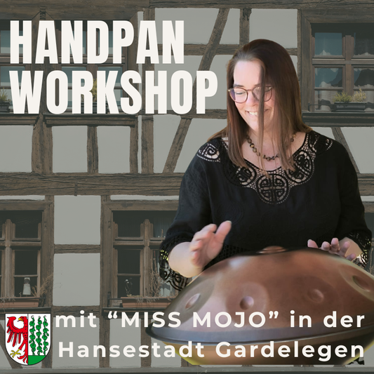 HANDPAN Workshop, 2 Stunden inkl. Leih-Handpan, ORT: HANSESTADT GARDELEGEN