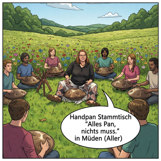 HANDPAN STAMMTISCH "Alles Pan, nichts muss." ORT: 38539 ETTENBÜTTEL, Gemeinde Müden (Aller)