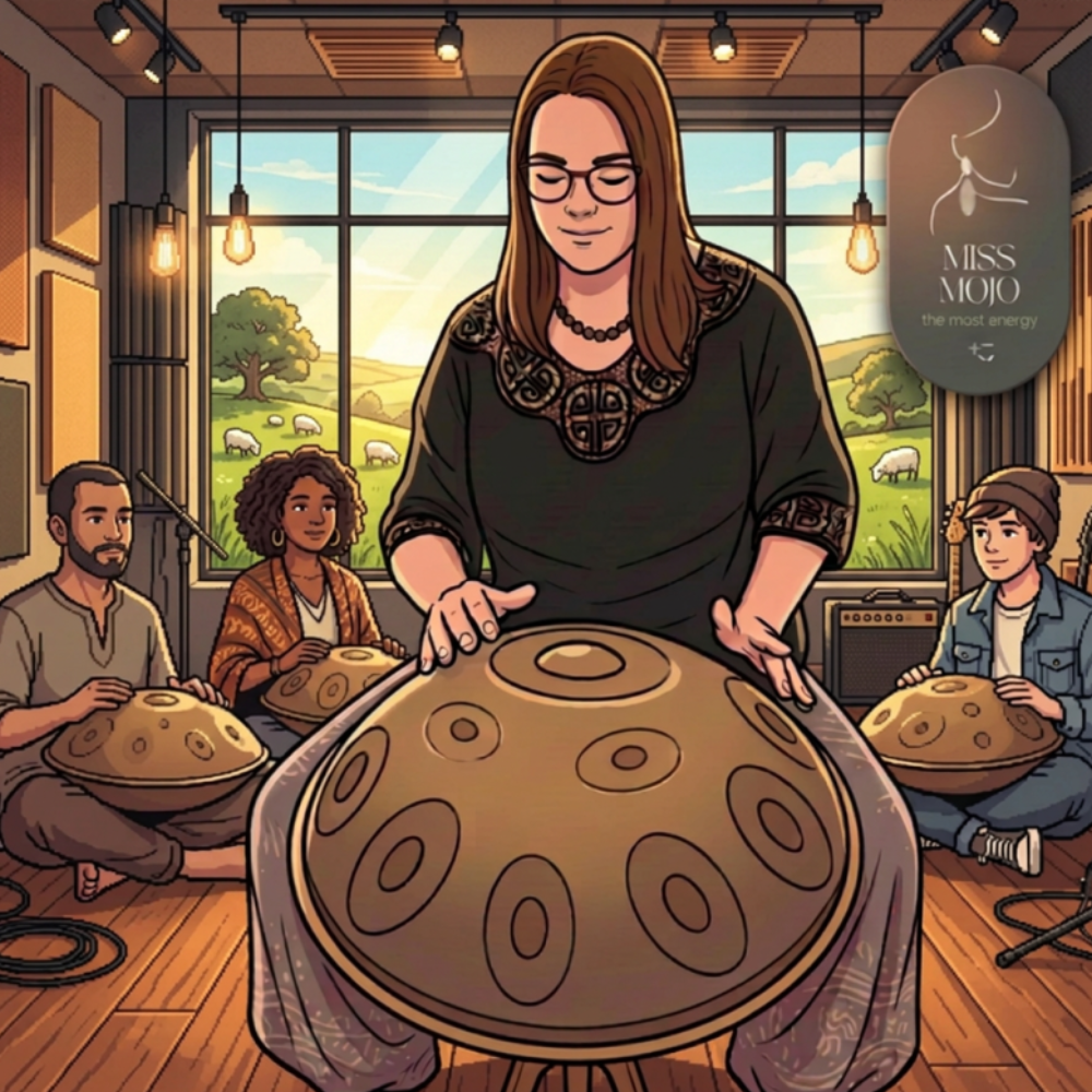 25920 RISUM-LINDHOLM: HANDPAN Einführungskurs, 2 Stunden inkl. Leih-Handpan